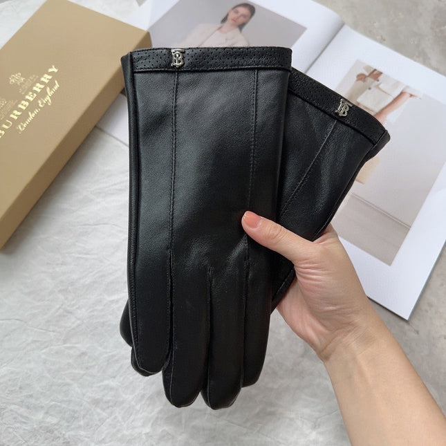 GLOVES IN BLACK LAMBSKIN 439186