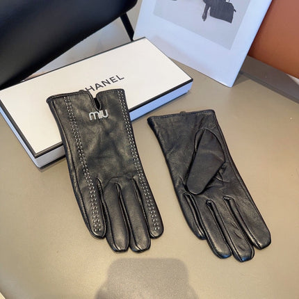 CLASSIC LAMBSKIN GLOVES BLACK 405990