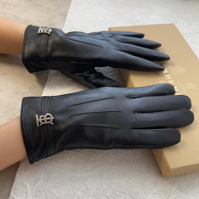GLOVES IN BLACK LAMBSKIN 436000