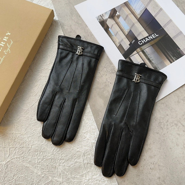 GLOVES IN BLACK LAMBSKIN 436000