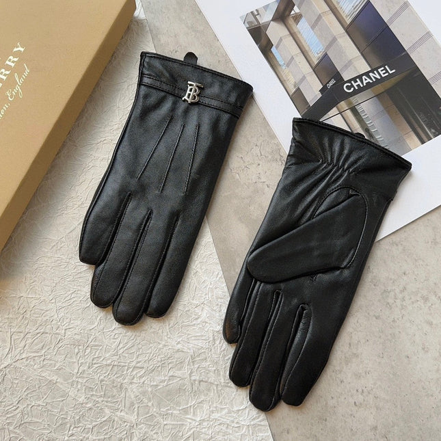 GLOVES IN BLACK LAMBSKIN 436000