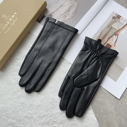 GLOVES IN BLACK LAMBSKIN 439186