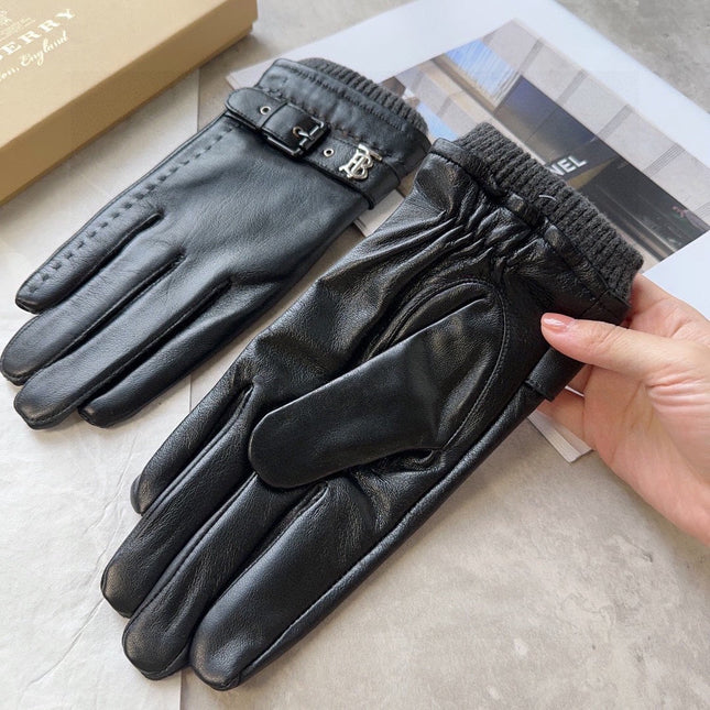 GLOVES IN BLACK LAMBSKIN 462301