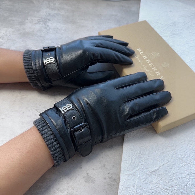 GLOVES IN BLACK LAMBSKIN 462301