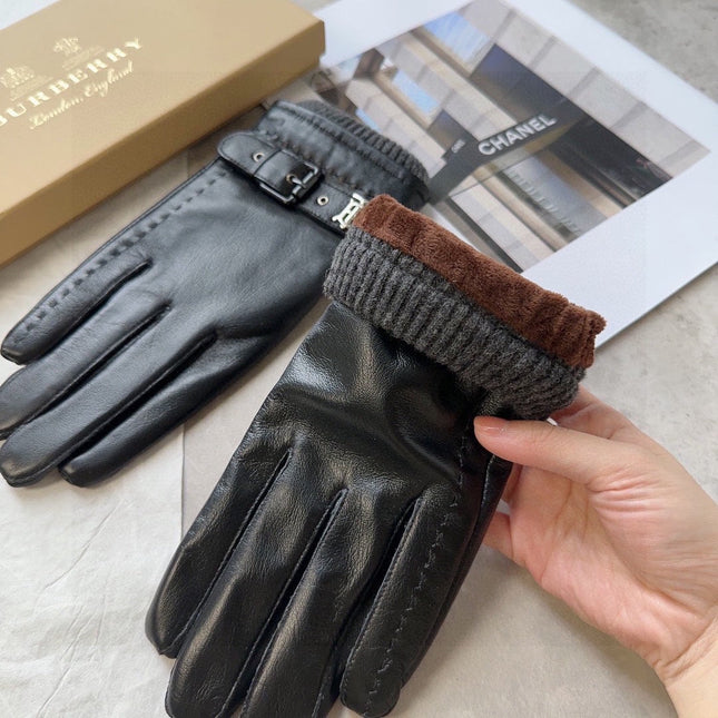 GLOVES IN BLACK LAMBSKIN 462301
