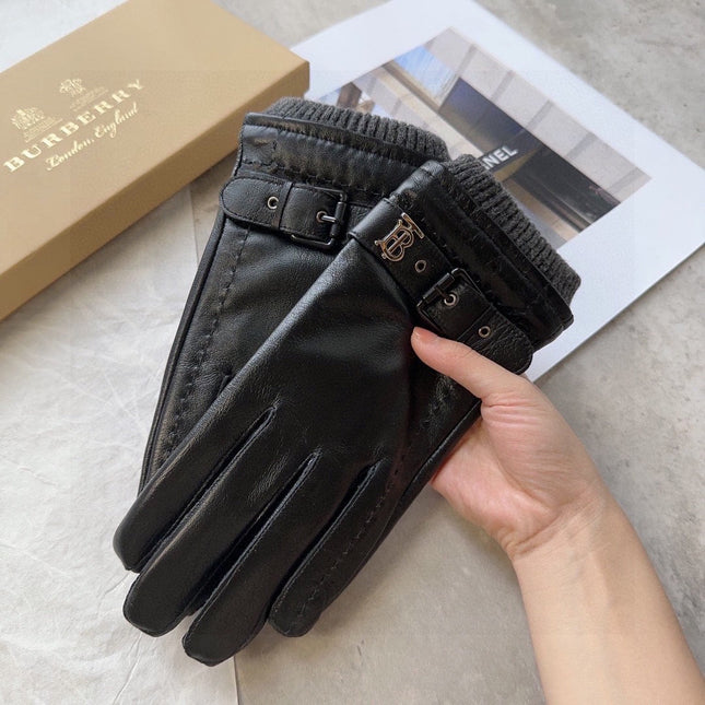 GLOVES IN BLACK LAMBSKIN 462301