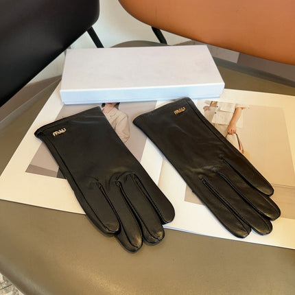 GLOVES IN BLACK LAMBSKIN 462312