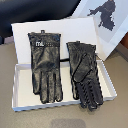 GLOVES IN BLACK SHEEPSKIN 463893