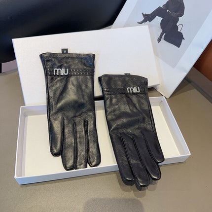 GLOVES IN BLACK SHEEPSKIN 463893
