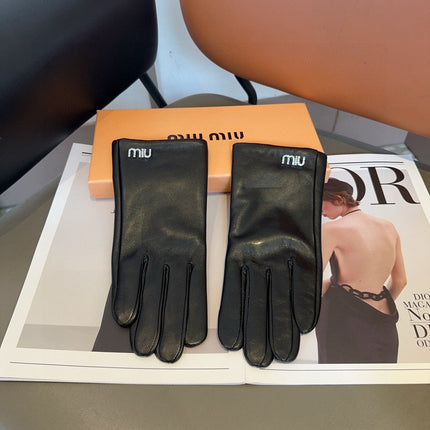 GLOVES IN BLACK LAMBSKIN 465049