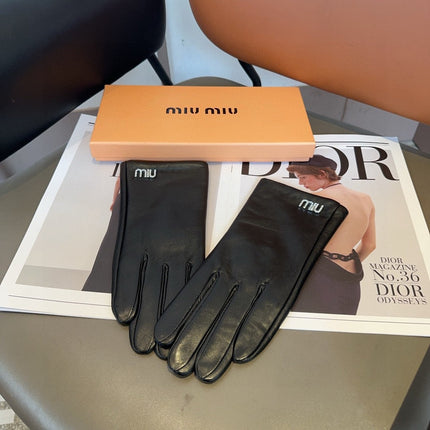 GLOVES IN BLACK LAMBSKIN 465049