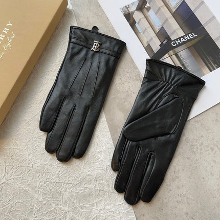 GLOVES IN BLACK LAMBSKIN 467987