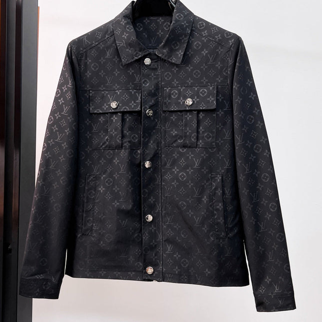 LV BLACK MONOGRAM JACKET 239521