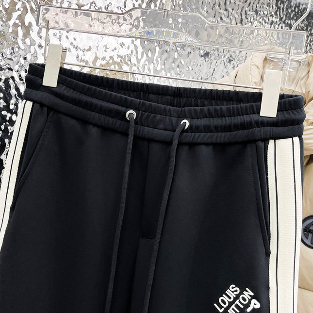 LV BLACK MIX WHITE TROUSERS 239505