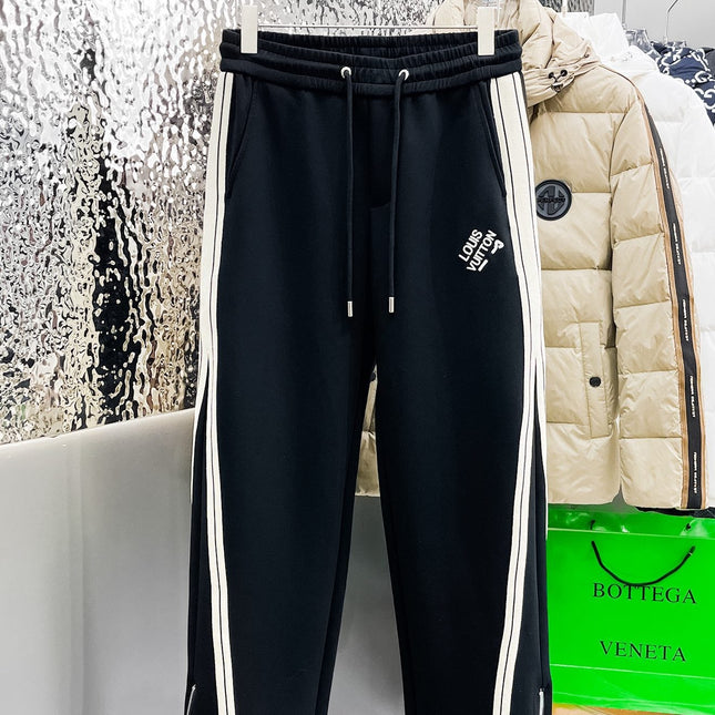 LV BLACK MIX WHITE TROUSERS 239505