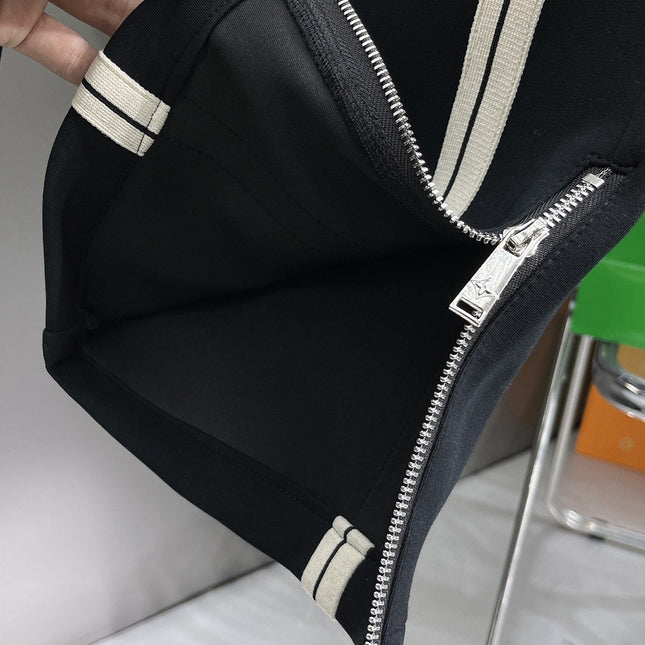 LV BLACK MIX WHITE TROUSERS 239505