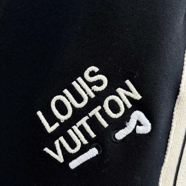 LV BLACK MIX WHITE TROUSERS 239505