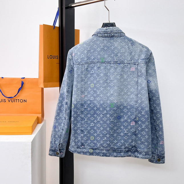 LV LIGHT BLUE DENIM JACKET 239530