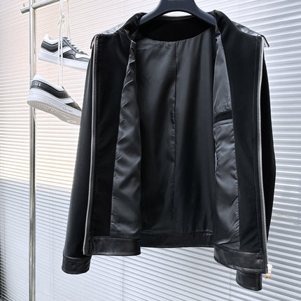 LV SHIRT JACKET IN BLACK SOFT CALFSKIN 239124