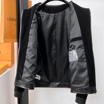 LV BLACK CALFSKIN JACKET 239522