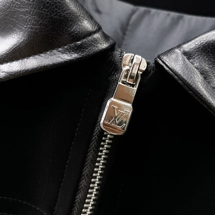 LV BLACK CALFSKIN JACKET 239522