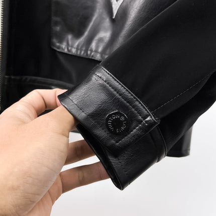 LV BLACK CALFSKIN JACKET 239522
