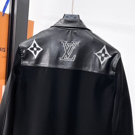 LV BLACK CALFSKIN JACKET 239522