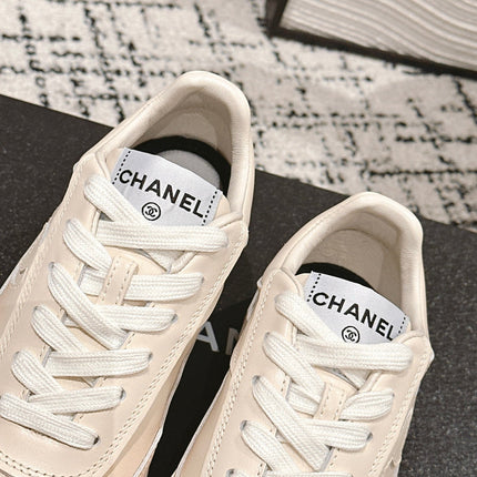 SNEAKER IN BISQUE BEIGE HAND-POLISHED CALFSKIN 977827