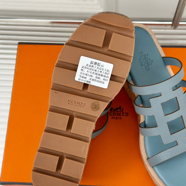 ISABELLA SANDAL SKY CALFSKIN