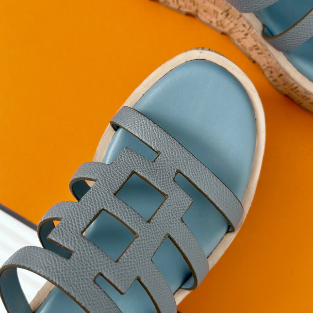 ISABELLA SANDAL SKY CALFSKIN