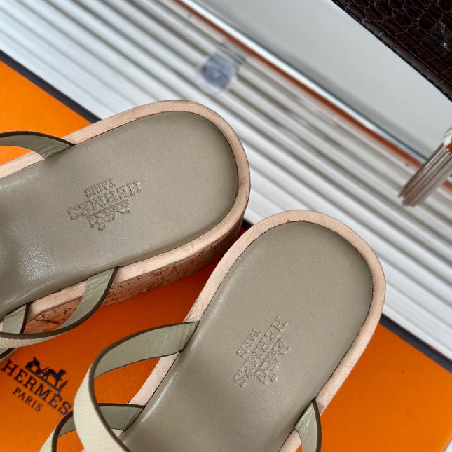 ISABELLA SANDAL TORTILLA CALFSKIN