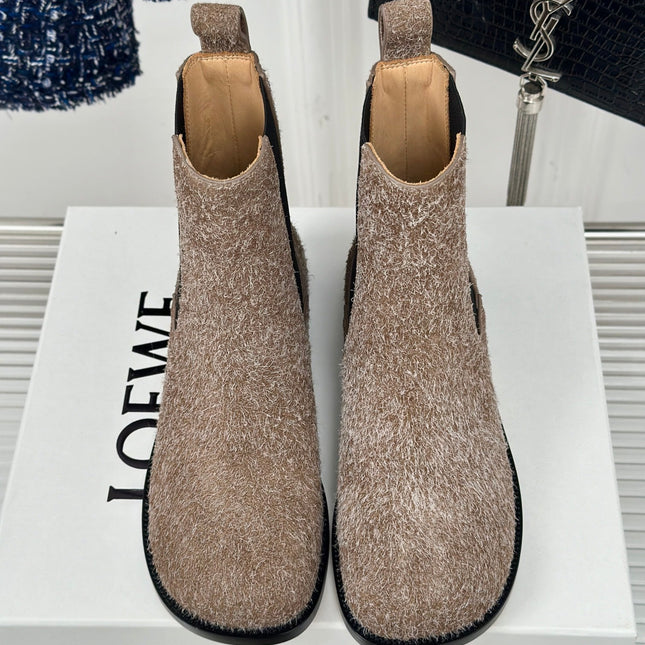 LW CAMPO CHELSEA BOOT BROWN BRUSHED SUEDE