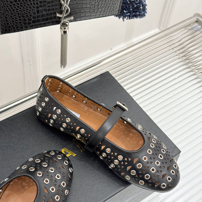 MARY JANE IN BLACK CALFSKIN