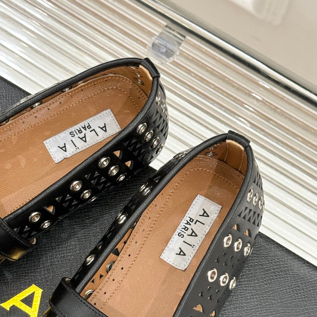 MARY JANE IN BLACK CALFSKIN