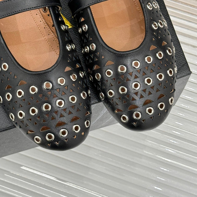 MARY JANE IN BLACK CALFSKIN
