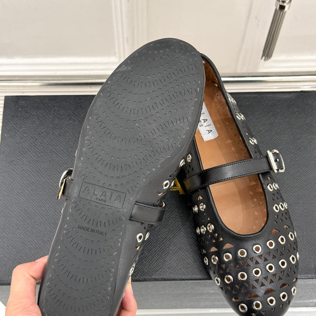 MARY JANE IN BLACK CALFSKIN