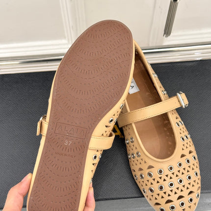 MARY JANE IN SEPIA TAN CALFSKIN