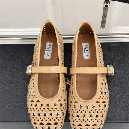 MARY JANE IN SEPIA TAN CALFSKIN