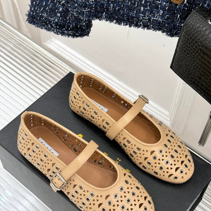 MARY JANE IN SEPIA TAN CALFSKIN