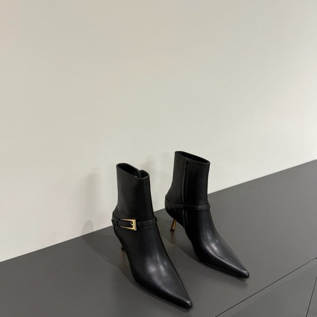 LEE BOOTS IN BLACK SMOOTH CALFSKIN