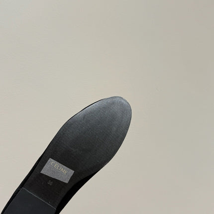 LOAFERS IN BLACK SUEDE EMBROIDERED LOGO