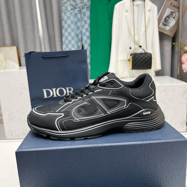CD B30 SNEAKER BLACK MESH FABRIC