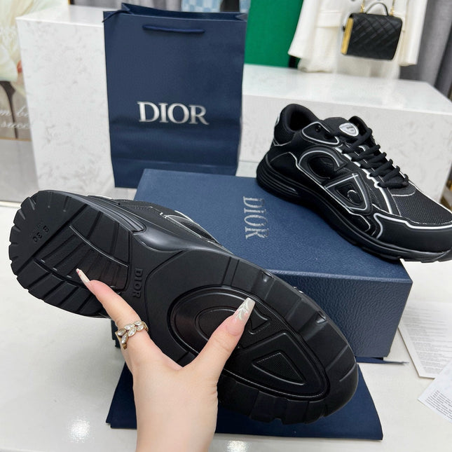 CD B30 SNEAKER BLACK MESH FABRIC
