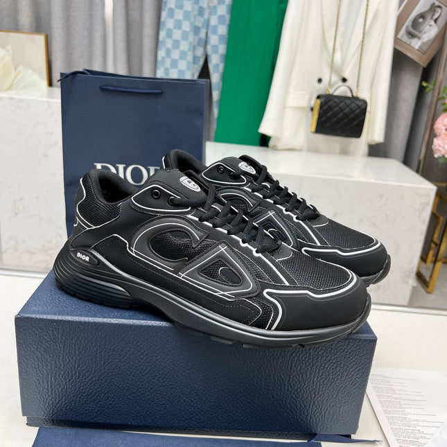 CD B30 SNEAKER BLACK MESH FABRIC