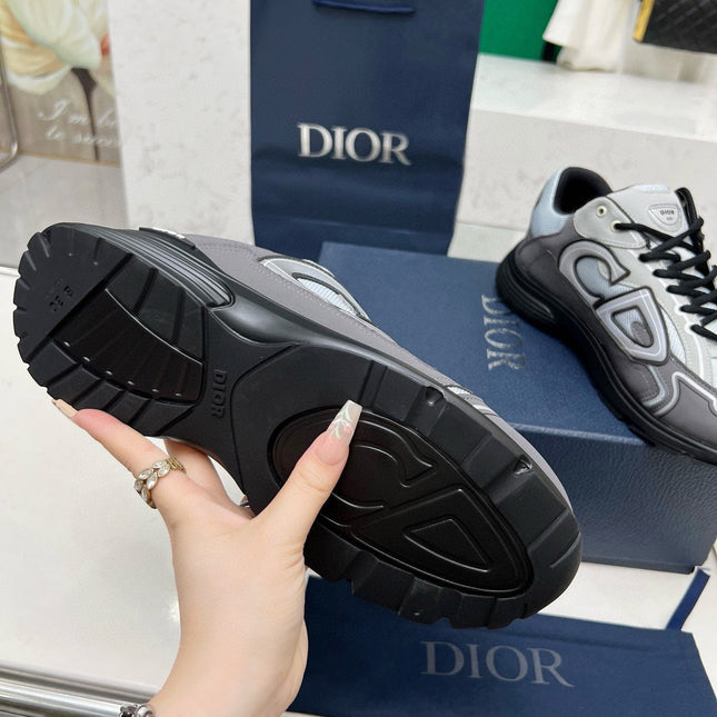 CD B30 SNEAKER ANCHOR AND GRAY MESH FABRIC