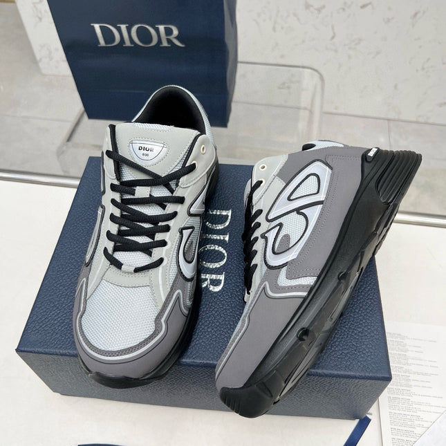 CD B30 SNEAKER ANCHOR AND GRAY MESH FABRIC