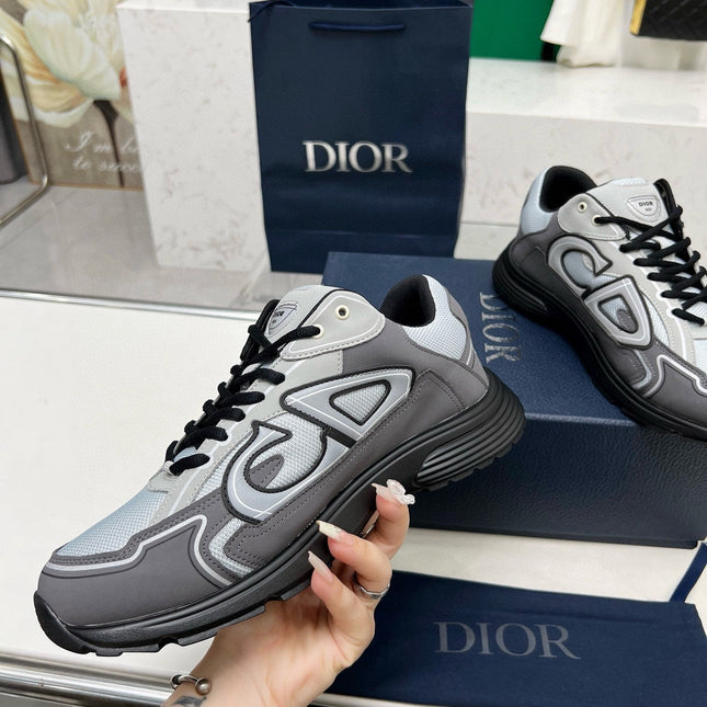 CD B30 SNEAKER ANCHOR AND GRAY MESH FABRIC