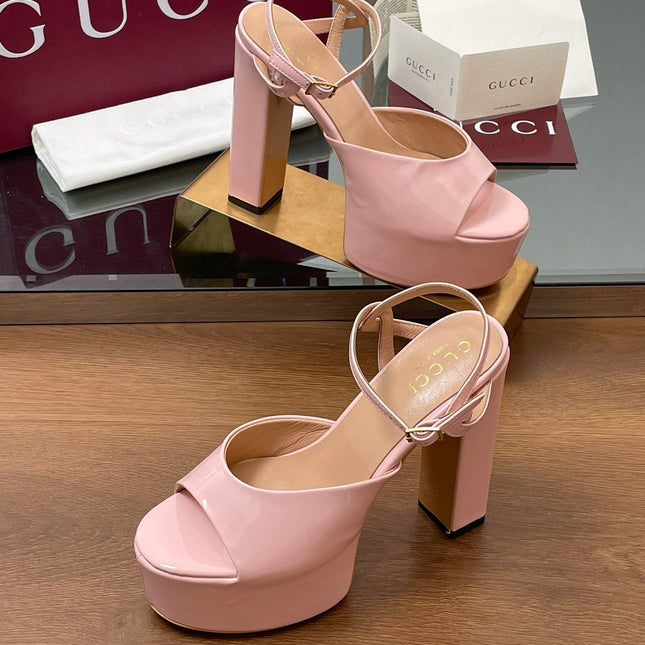 HIGH HEEL SANDALS 13 CM IN LIGHT PINK LAMBSKIN