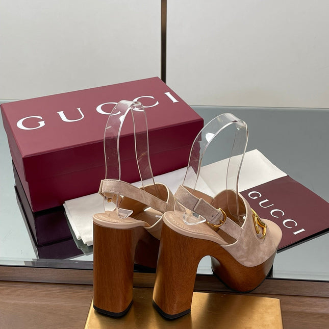 HIGH HEEL SANDALS 13 CM IN BEIGE CALFSKIN MIX SUEDE GOLD HARDWARE