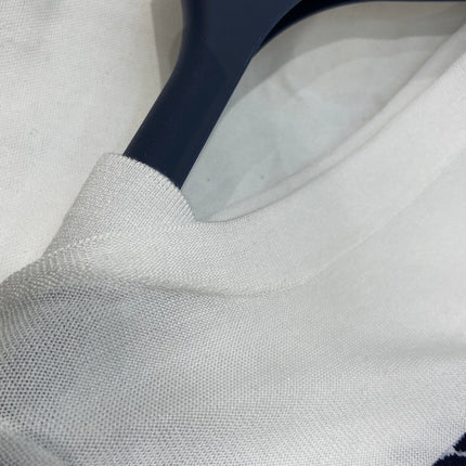 LV STRIPED SWEATER 25S IN TENCEL  266038